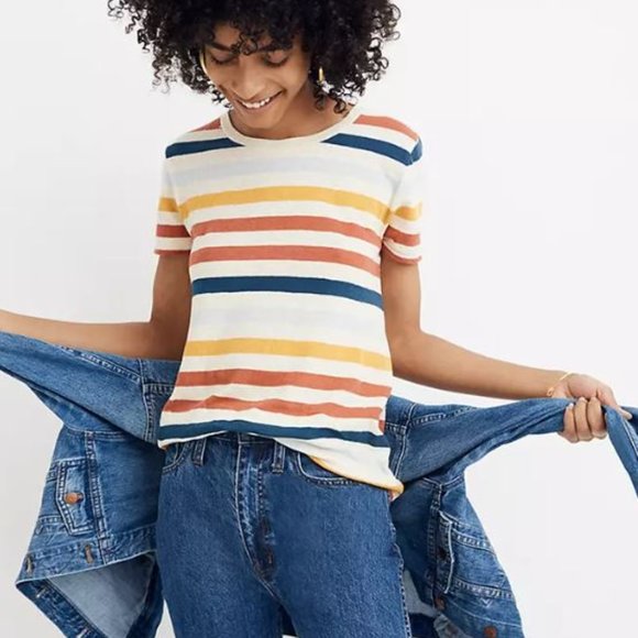 SOLD Madewell 100% Cotton Lo-Fi Shrunken Tee - Picture 2 of 7